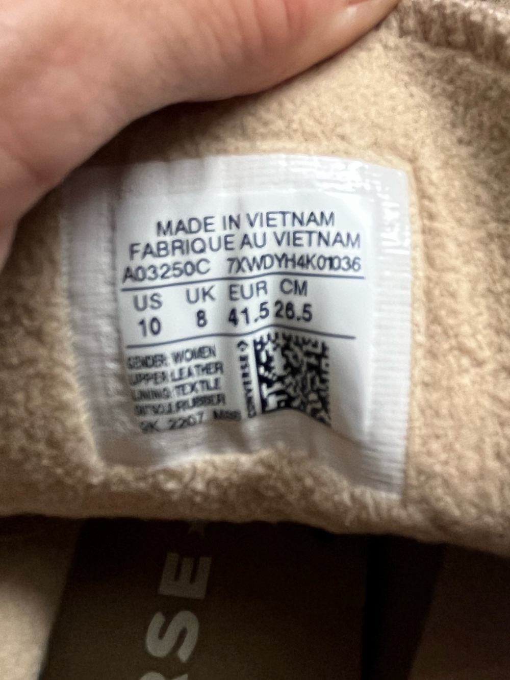 Converse All Star Chuck Taylor Lift Platform high top Suede beige sneakers 10 - Picture 6 of 6